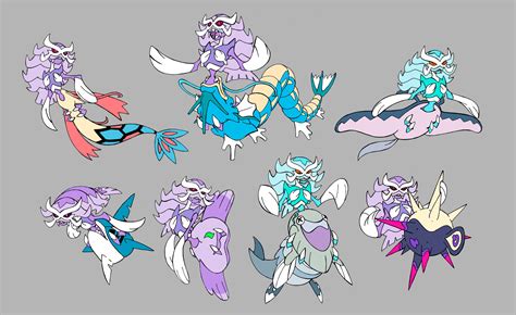 Parascylla variations by Darksilvania on DeviantArt