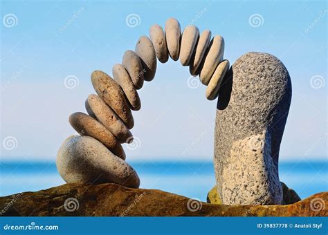 Steadiness stock photo. Image of equilibrium, arch, bend - 39837778