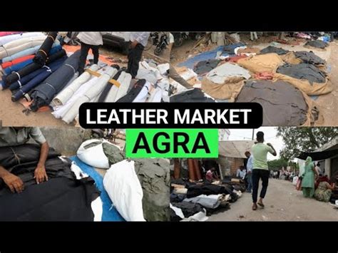 Leather market Agra | leather market | All type of leather | Agra Hat ...