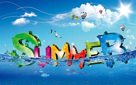 Free download | HD wallpaper: Summer Cool, summer graphics | Wallpaper Flare