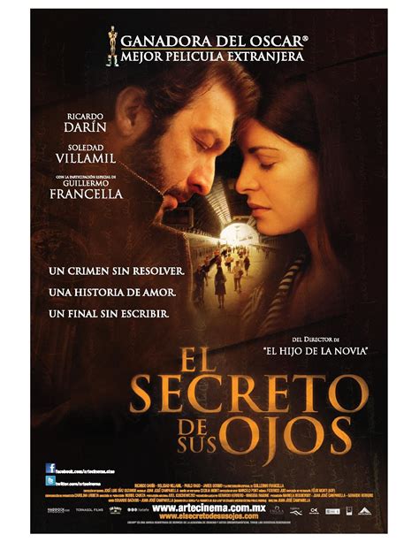 El secreto de sus ojos poster 9 – Artofit