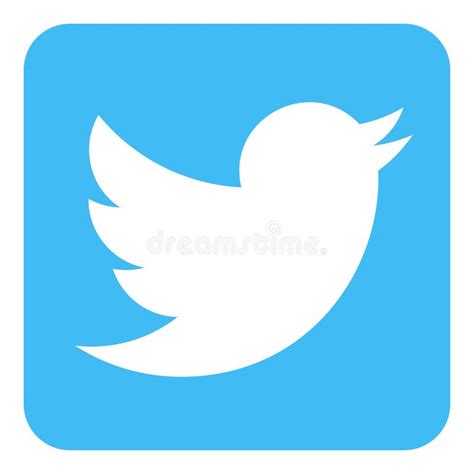 Twitter logo icon editorial image. Illustration of graphic - 164586095