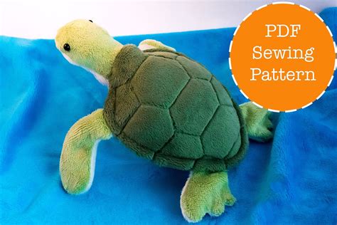 Printable Free Turtle Sewing Pattern