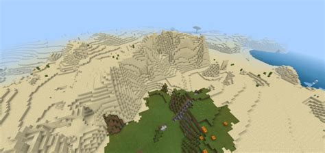 MCPE/Bedrock Desert Temple in a Desert Village – Minecraft Seeds – MCBedrock Forum