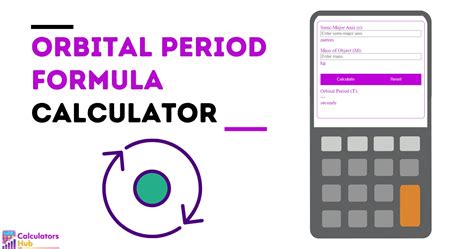 Orbital Period Formula Calculator Online