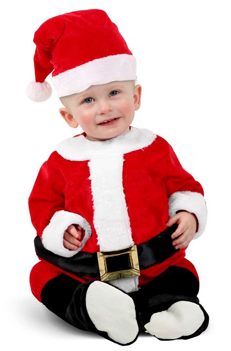 Festive Baby Santa Infant Costume - PureCostumes.com