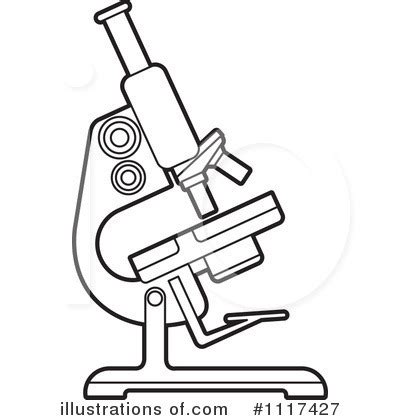 Microscope Clipart #1117427 - Illustration by Lal Perera