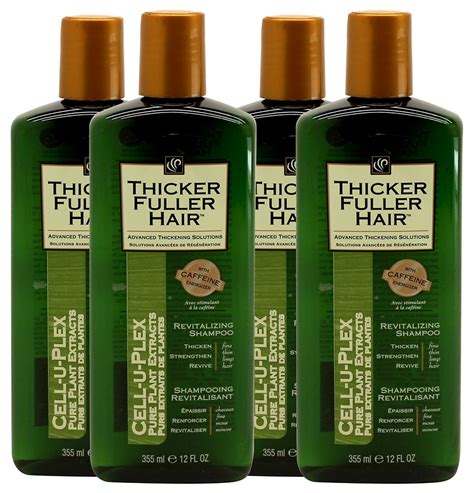 Thicker Fuller Hair Revitalizing Shampoo, 12 Ounce (Pack Of 4 ...