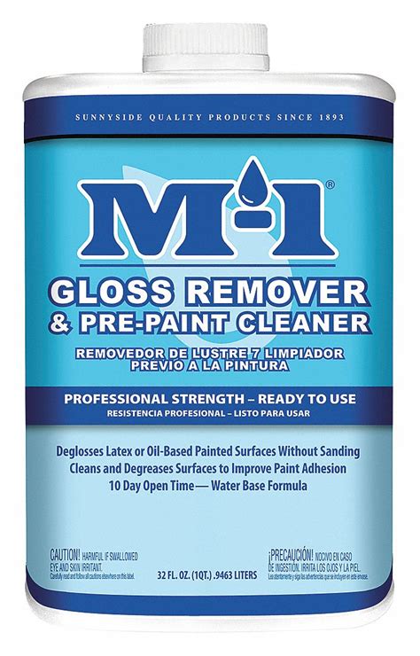 M-1, 1 qt, Paint Deglosser and Pre-Paint Cleaner - 44ZU16|62232M - Grainger