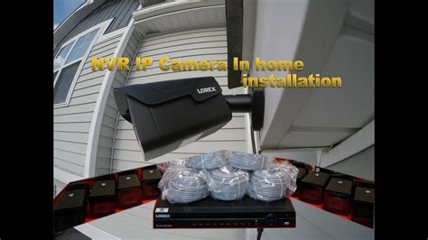 Lorex Security Camera installation - YouTube