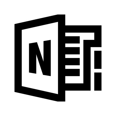 Microsoft Onenote Icon, Transparent Microsoft Onenote.PNG Images & Vector - FreeIconsPNG