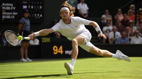 Wimbledon 2023: Rublev survives Bublik assault to reach maiden quarters ...