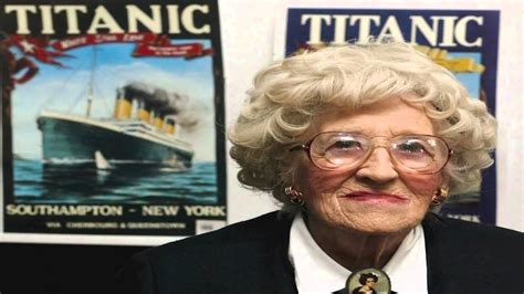 Interview with the last Titanic survivor: Millvina Dean (1912-2009) - YouTube