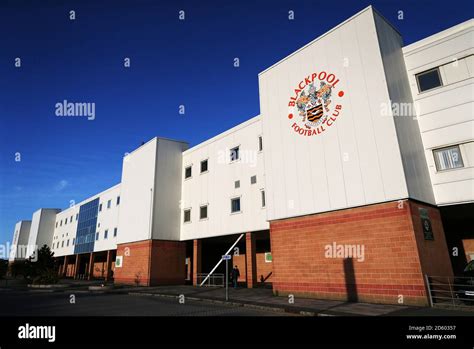 A view of Bloomfield Road stadium before the game Stock Photo - Alamy