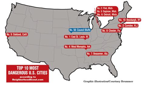 Danger Zone? Council Bluffs' crime ranking misleading | Local News ...