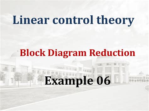 [DIAGRAM] Block Diagram Reduction Examples And Solutions - MYDIAGRAM.ONLINE