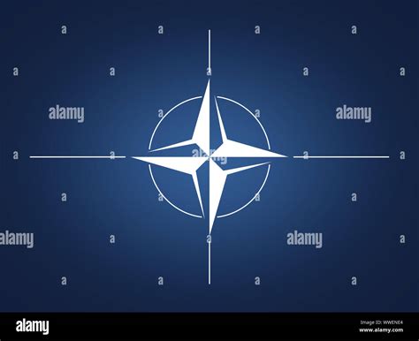 Flag of NATO, background, texture Stock Photo - Alamy