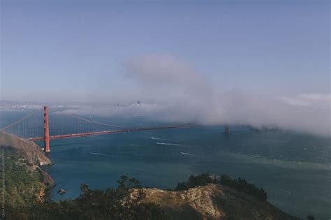 "Golden Gate Bridge With Fog" by Stocksy Contributor "Dylan M Howell ...