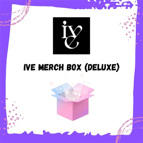 IVE Merch Box (Deluxe) - Purple Heart