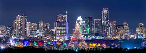 Austin Christmas Trail of Lights Pano