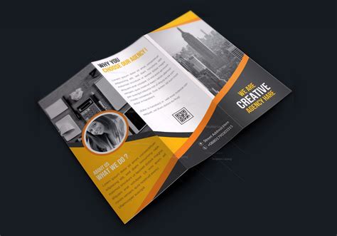 Premium Corporate Creative Tri-fold Brochure Design 001618 - Template Catalog