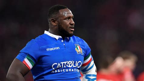 Cherif Traore: Guinea-born Italian rugby star says 'I want to forgive ...