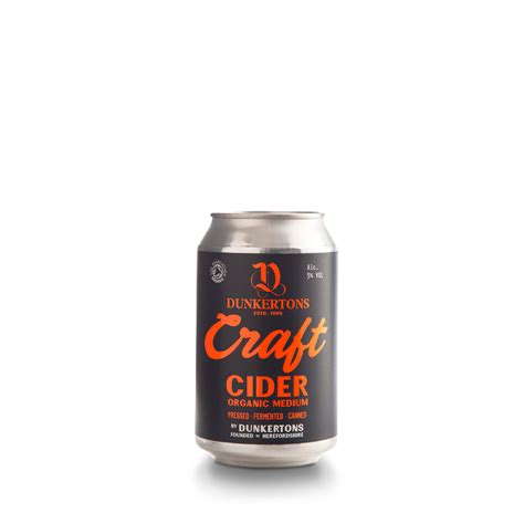 Canned Organic Cider – Dunkertons Cider