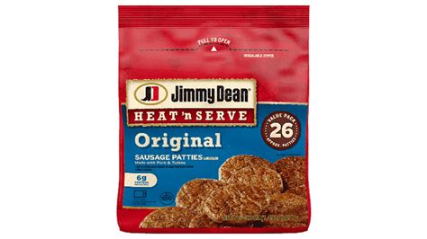 Heat 'n Serve Original Sausage Patties | Jimmy Dean® Brand