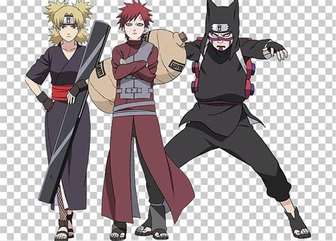 Kankuro Temari Gaara Sasori Might Guy PNG, Clipart, Akatsuki, Anime, Cartoon, Clans De Konoha ...