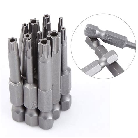 S2 Steel Magnetic Star Head Screwdriver Bits Set T5-T40 | Shopee ...