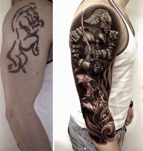 55+ Incredible cover up tattoos before and after | Cuded