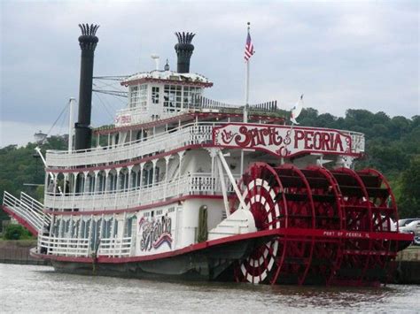 The Spirit of Peoria River Boat | Mississippi river cruise, Mississippi ...