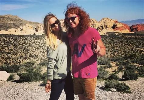 Carrot Top with his girlfriend Amanda Hogan in the desert. | Carrot top ...