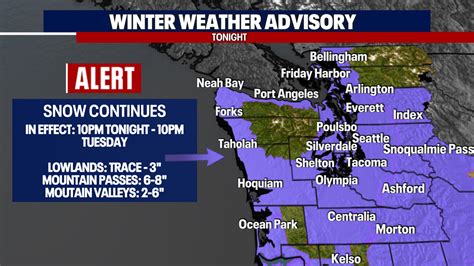 Light lowland snow falls in parts of Western Washington | FOX 13 Seattle