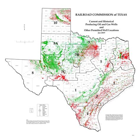 Texas Oil Well Map | Free Printable Maps