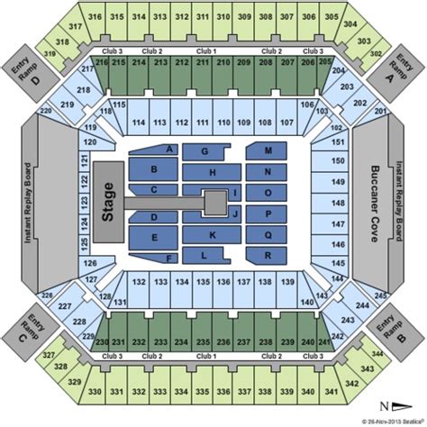 Raymond James Seating Chart For Concerts | Cabinets Matttroy