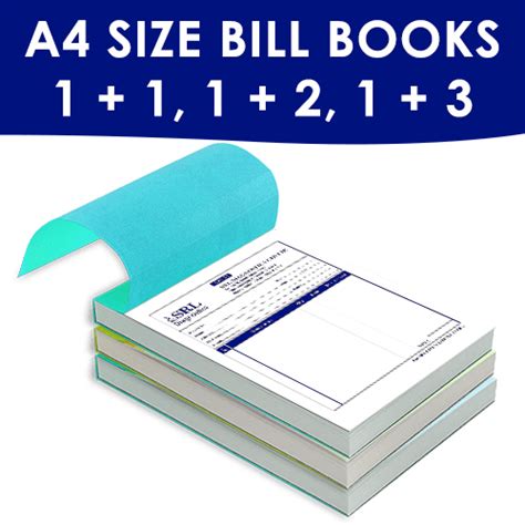 Bill Books, Receipts and Voucher Printing | Madras Prints