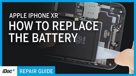 iPhone XR – Battery replacement [repair guide including reassembly ...