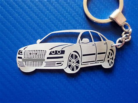 Car Shaped Keychain Personalized Keyring Car Keychain Your | Etsy