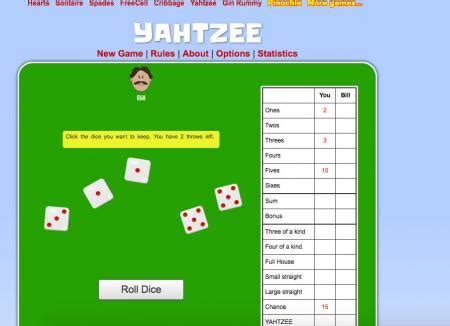 Play Yahtzee Online