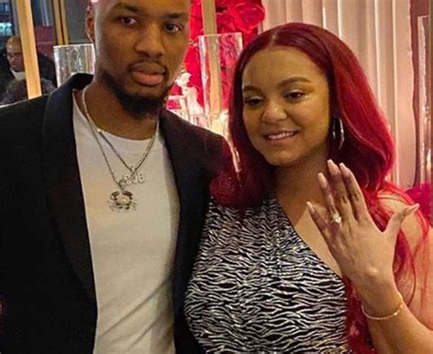 Damian Lillard proposes, gets engaged to longtime girlfriend Kay’la ...