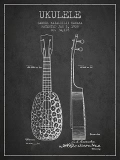 Ukulele Patent Drawing from 1928 | Ukulele patent drawing fr… | Flickr