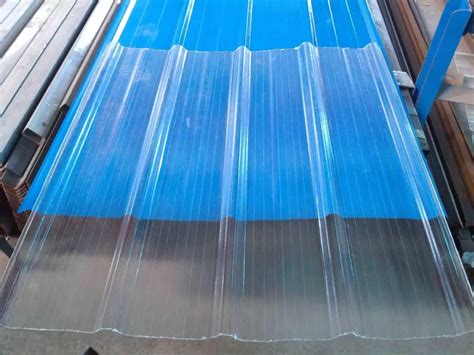 Transparent Frp Roof Sheet/ Clear Polycarbonate Corrugated Roofing ...