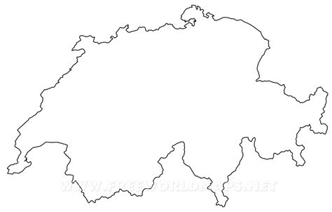 Switzerland Political Map