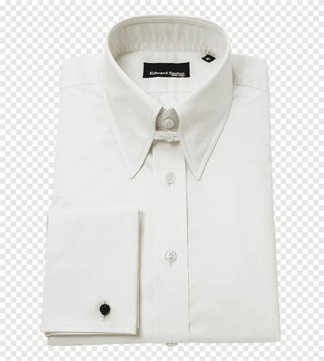 Dress shirt T-shirt Collar Sleeve Cuff, dress shirt, white, pin png | PNGEgg