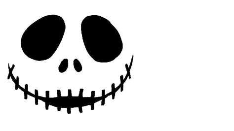 Printable Jack Skellington Pumpkin Stencil - Printable Word Searches