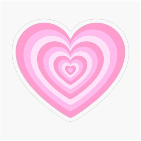 "Latte Heart, Light Pink Hearts" Sticker for Sale by Ayoub14 ...