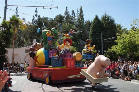 Jesse and Woody Parade at Disneyland Editorial Photography - Image of travel, tomorrow: 26778957