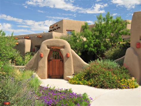 Santa Fe Adobe Home Plans - Bing in 2020 | Spanish style homes, House ...