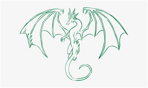 Small - Dragon Drawing Easy PNG Image | Transparent PNG Free Download ...